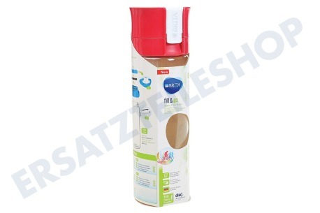 Brita Fill&Go Wasserfilter-Flasche Vital Pink