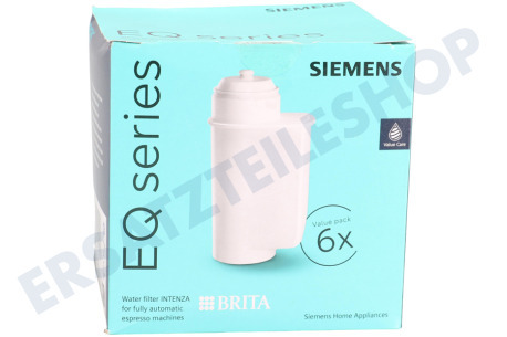 Siemens Kaffeemaschine TZ70063A Wasserfilter EQ-Serie, 6 Stück