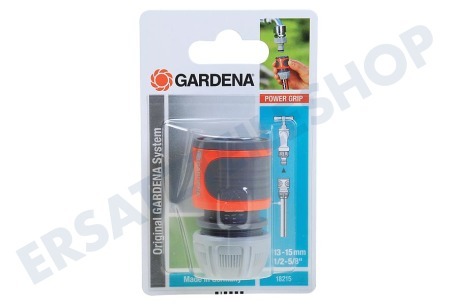 Gardena 18215 Schlauchstück 13mm (1/2 ") - 15mm (5/8")