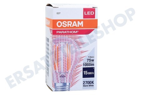 Osram 4058075112360 Parathom Retrofit Classic A75 7,5 Watt, E27