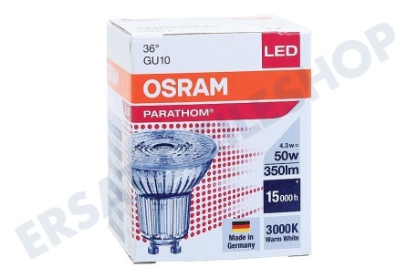 Osram 4058075608115 Parathom Reflektorlampe GU10 PAR16 4,3 Watt