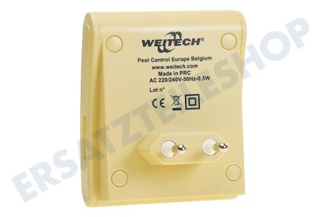 Weitech Ungezieferscheuche Mozzzkito Repeller auf Netzstrom