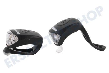 Universell LED-Fahrradbeleuchtung aus Silikon
