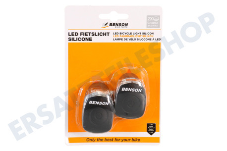 Universell LED-Fahrradbeleuchtung aus Silikon