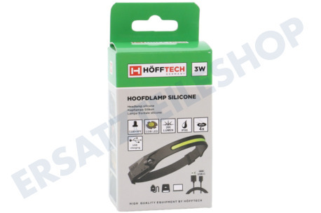 Hofftech Wiederaufladbare Stirnlampe 3 Watt, USB-C