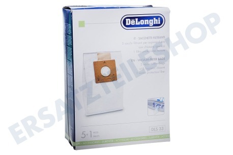 DeLonghi Staubsauger Staubsaugerbeutel Micro Fleece 5+1m