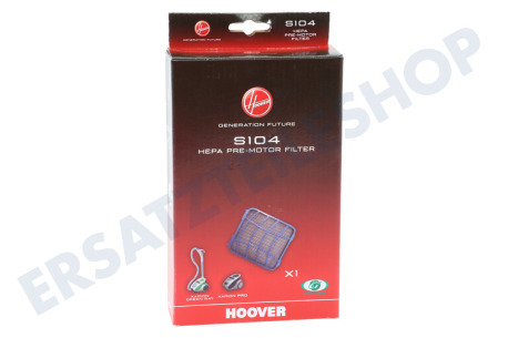 Hoover Staubsauger S104 Vormotorfilter