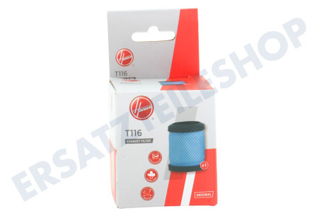 Hoover Staubsauger T116 Auslassfilter