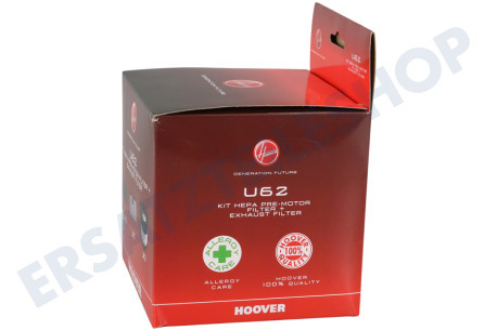 Hoover Staubsauger 35601182 U62 HEPA- und Abluftfilter