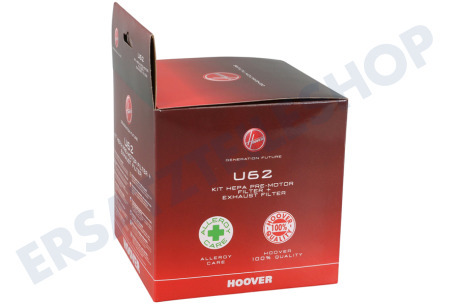 Hoover Staubsauger 35601182 U62 HEPA- und Abluftfilter