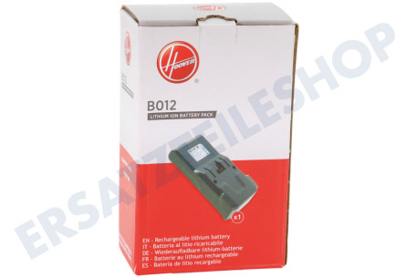 Hoover Staubsauger B012 Batterie