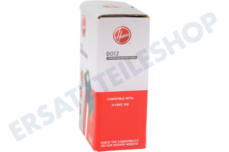 Hoover Staubsauger B012 Batterie