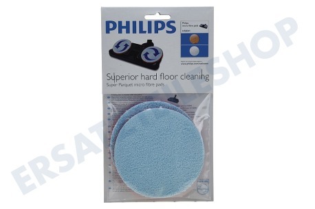 Philips Staubsauger Pad Twist & Clean-Pads
