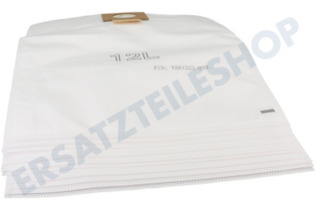 Nilfisk Staubsaugerbeutel Synthetisch, 12 Liter