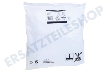 Nilfisk Staubsaugerbeutel Fleece, 5 Stück