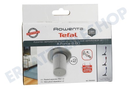 Rowenta Staubsauger ZR009005 Zwischenfilter 2 Stück