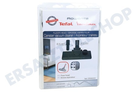 Rowenta Staubsauger Saugdüse inkl. Adapter für 35 mm Rohre