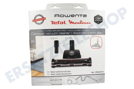 Rowenta Staubsauger ZR900701 Saugdüse Maxi Turbobürste mit Adapter 32-35mm