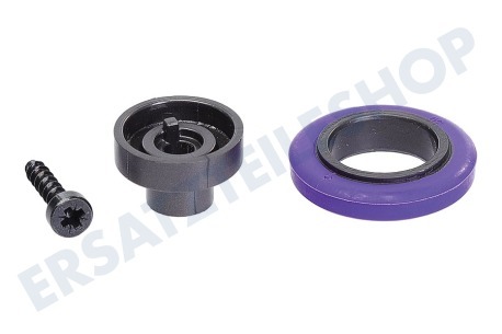 Dyson Staubsauger 966680-02 Bürste Bürste und Rad der Saugdüse, Softwalze