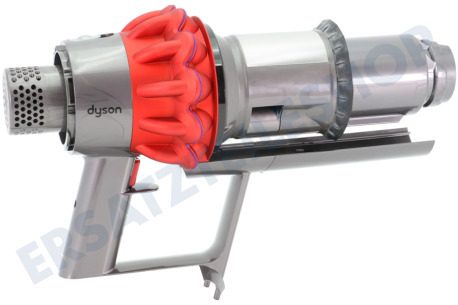 Dyson 969596-07 Motor mit Zyklon, Sprayed Red/Iron/Red