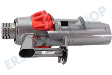 Dyson 969596-07 Motor mit Zyklon, Sprayed Red/Iron/Red