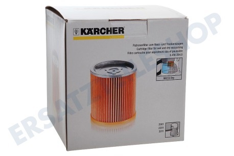 Karcher Staubsauger Filter Patronenfilter für Nass- und Trockensauger