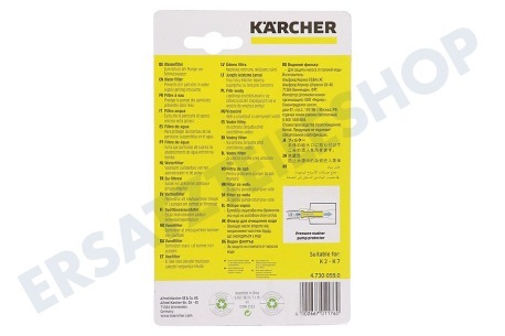 Karcher Hochdruck Filter Wasserfilter