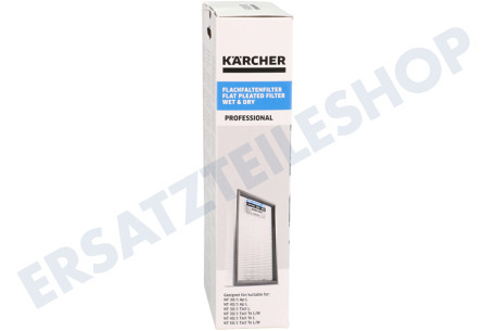 Karcher Staubsauger Filter Flachfilter PES