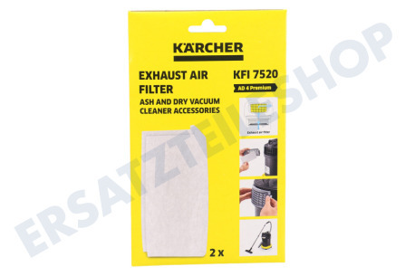 Karcher Staubsauger KFI7520 Filter