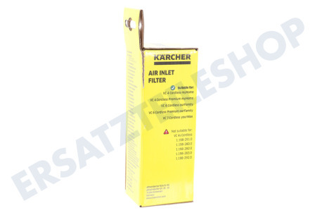 Karcher 2.863-319.0 Lufteinlassfilter