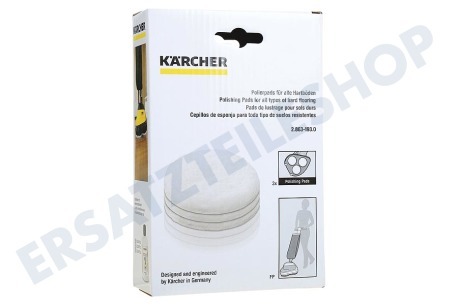 Karcher 2.863-193.0 Polierpads FP 303 für harte Böden