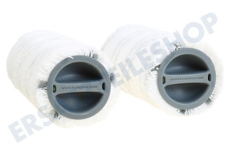 Karcher 2.055-007.0 Mikrofaser-Walzenset, Grau