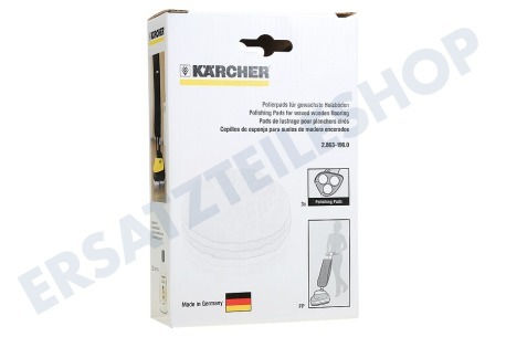 Karcher 2.863-196.0 Polierpads FP 303 für gewachstes Parkett