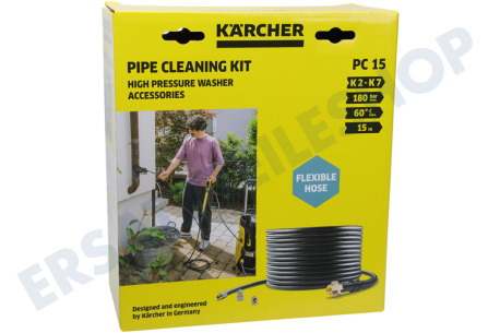 Karcher Hochdruck 2.644-492.0 PC 15, Rohrreinigungsset