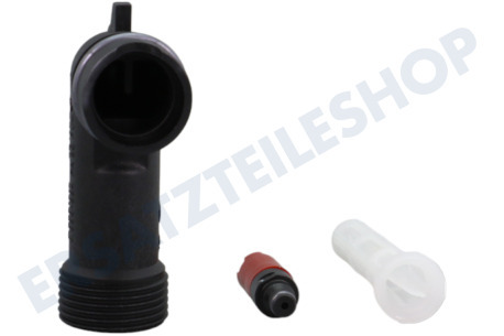 Karcher Hochdruck Kupplungsstück Knie (Winkel) mit Ventil