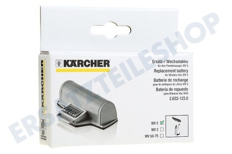 Karcher 2.633-123.0 Window Vac 5 Akku 3,7V