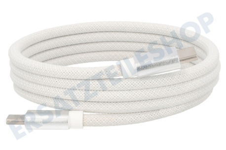 Musthavz MHCABMSCUSBCWHT Musthavz Magnetic Wire Stylecolor USB-C-Kabel, weiß