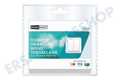 Trust AWST-8802 Doppelter drahtloser Wandschalter