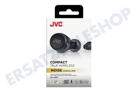 JVC HA-A30T-BU Kompaktes True Wireless Olivschwarz
