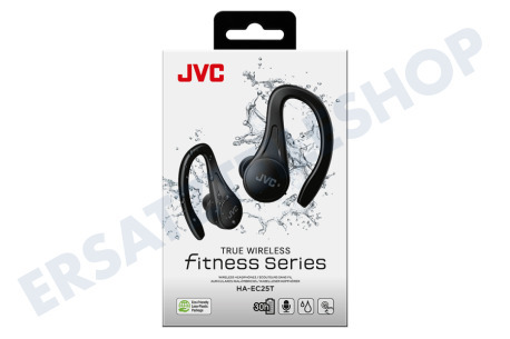 JVC HA-EC25T True Wireless Fitness, Schwarz