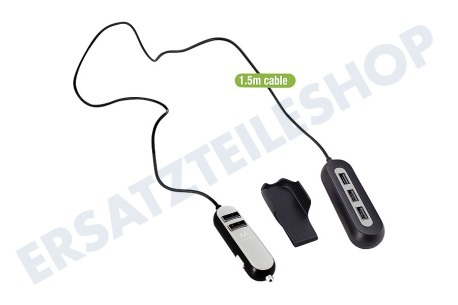 Ewent EW1355 5 Ports USB Autoladegerät 10,8A