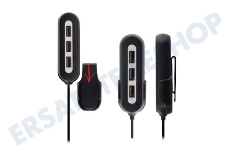 Ewent EW1355 5 Ports USB Autoladegerät 10,8A