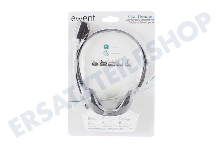 Ewent EW3567 Headset mit Mikrofon