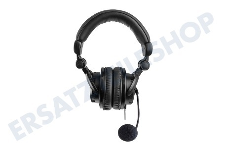 Ewent EW3564 Over-Ear-Headset mit Mikrofon und Lautstärkeregelung