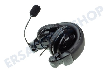 Ewent EW3564 Over-Ear-Headset mit Mikrofon und Lautstärkeregelung