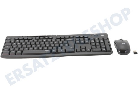 Logitech  920-009800 MK295 Silent Keyboard + Maus US-Layout