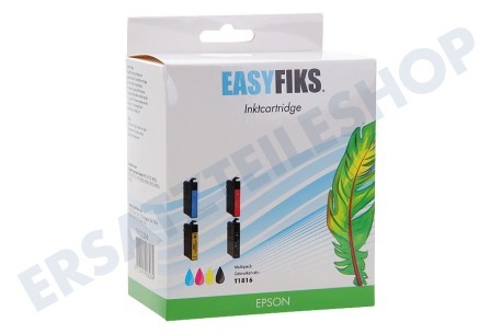 Epson Druckerpatrone T1816 Multipack BK/C/M/Y 18XL