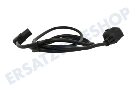 Easyfiks Netzkabel C13, 230 Volt, 3x1,00mm2, 1,5 Meter schwarz