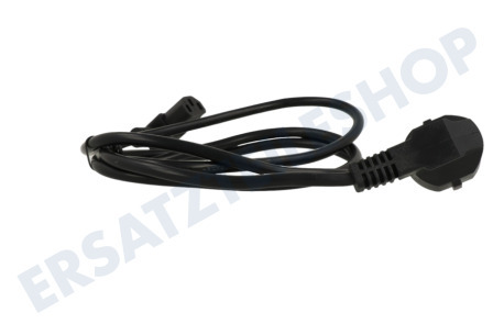 Easyfiks Netzkabel C13, 230 Volt, 3x1,00mm2, 1,5 Meter schwarz