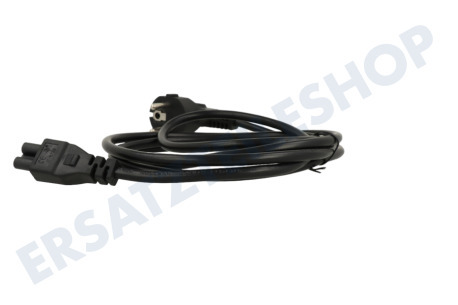 Easyfiks Netzkabel C5, 230 Volt, 10 Ampere, 3x1mm2, 1,5 Meter